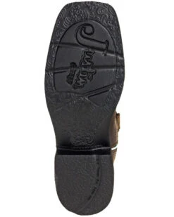 Justin Women's Mandra Chocolate Western Boots - Broad Square Toe -Western Cowboy Clothing Shop 2000335061 240 P7