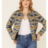 Pendleton Women's Navy Cardwell Wool Jacket 