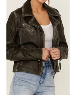 Mauritius Women's Christy Scatter Star Leather Jacket  -Western Cowboy Clothing Shop 2000336387 341 P3