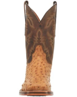 Dan Post Men's Kershaw Exotic Ostrich Skin Western Boots - Broad Square Toe -Western Cowboy Clothing Shop 2000337937 280 P4