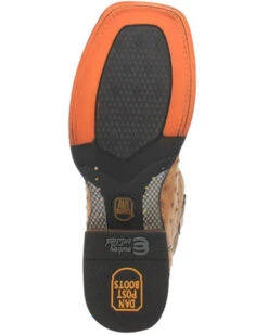 Dan Post Men's Kershaw Exotic Ostrich Skin Western Boots - Broad Square Toe -Western Cowboy Clothing Shop 2000337937 280 P6