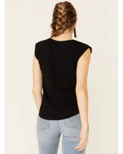 Shyanne Women's Fringe With Benefits Graphic Muscle Tee  -Western Cowboy Clothing Shop 2000338218 001 P5