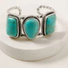 Idyllwind Women's The Perfect Trio Turquoise Cuff Bracelet