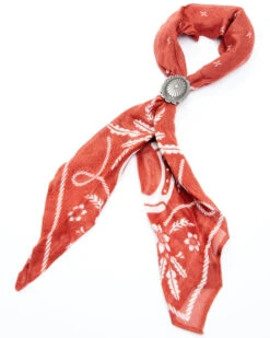 Idyllwind Women's Red From The West Bandana Necklace