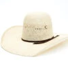 Rodeo King Men's 25X Jute Straw Open Crown Western Hat 