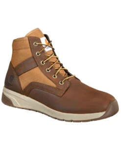 Carhartt Men's Brown Lightweight Work Boots - Nano Composite Toe