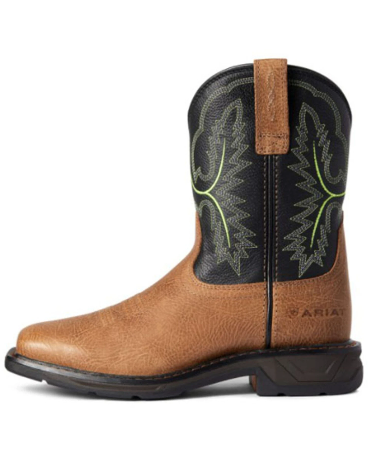 Ariat Boys' Workhog XT Western Boots - Broad Square Toe 2 Ariat Boys' Workhog XT Western Boots - Broad Square Toe - Image 2