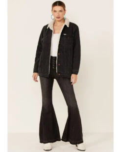 Wrangler Women's Heritage Sherpa Jacket -Western Cowboy Clothing Shop 2000341576 001 P4