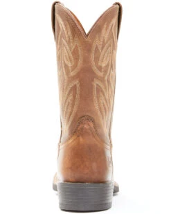 Justin Men's Dusky Brown Canter Cowhide Leather Western Boots - Broad Square Toe  -Western Cowboy Clothing Shop 2000341632 200 P5