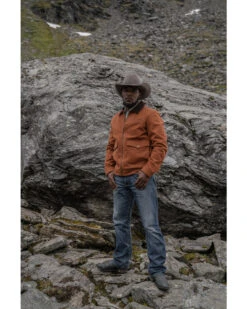 Pendleton Men's Whiskey Carson City Canvas Zip-Front Barn Coat 