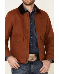 Pendleton Men's Whiskey Carson City Canvas Zip-Front Barn Coat 8 Pendleton Men's Whiskey Carson City Canvas Zip-Front Barn Coat -Western Cowboy Clothing Shop 2000344099 235 P4