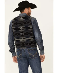 Outback Trading Co. Men's Iron Gray Sebastian Snap-Front Vest  -Western Cowboy Clothing Shop 2000344759 022 P4