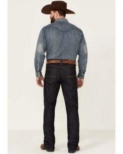 Cody James Men's Heeler Dark Wash Stretch Stackable Straight Leg Jeans  -Western Cowboy Clothing Shop 2000351839 400 P3