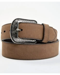 Cody James Men's Brown Casual Billet Leather Belt