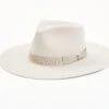Shyanne Women's Cream Bone 2X Wool Felt Western Hat 