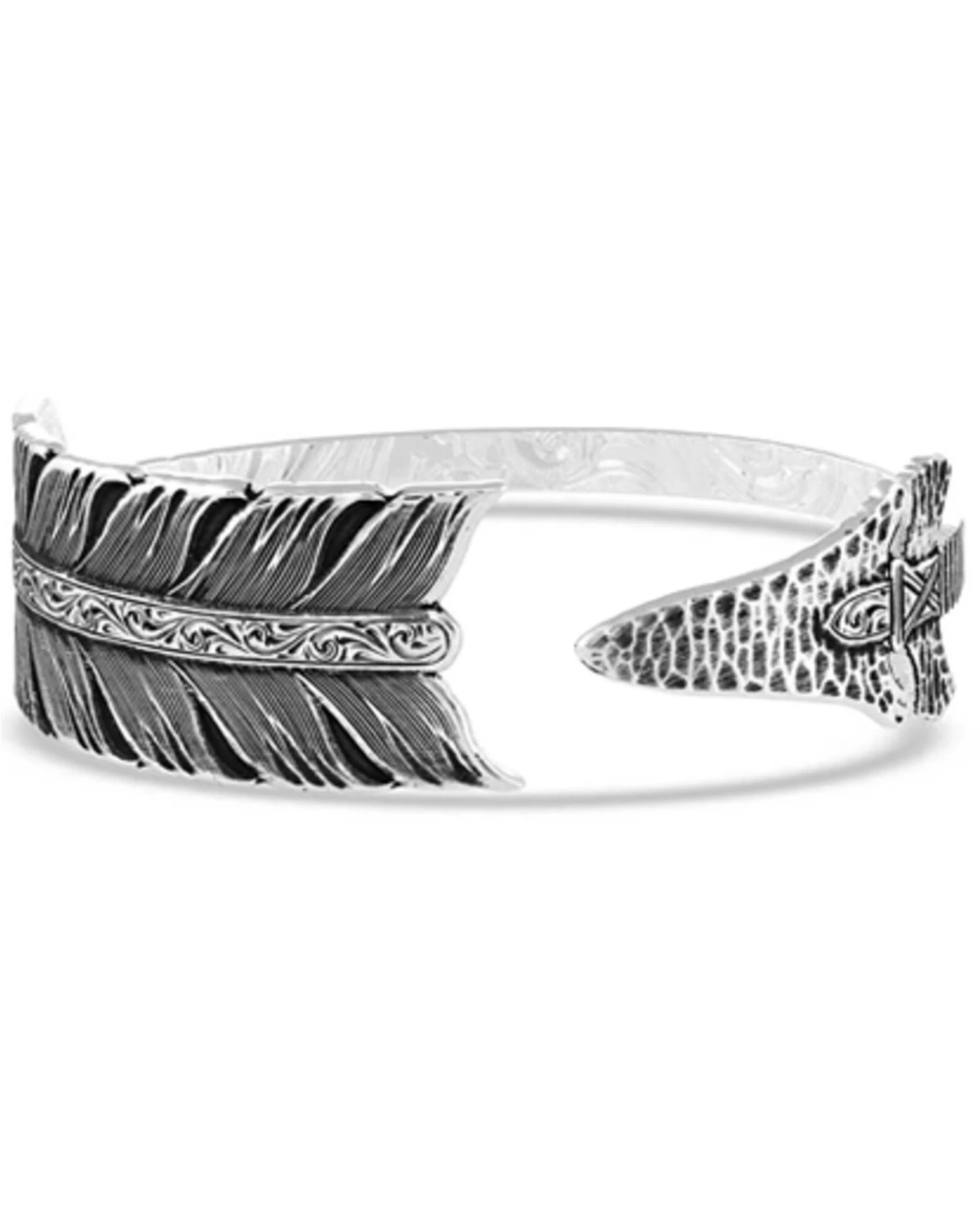 Montana Silversmiths Women's Timber Ridge Arrow Cuff Bracelet 1 Montana Silversmiths Women's Timber Ridge Arrow Cuff Bracelet