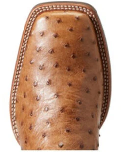 Ariat Men's Ostrich Quill Quantum Primo Exotic Western Boot - Broad Square Toe  -Western Cowboy Clothing Shop 2000356428 200 P4