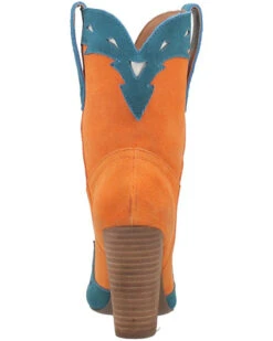 Dingo Women's Spicy Underlay Suede Leather Western Booties - Pointed Toe  -Western Cowboy Clothing Shop 2000356788 800 P5