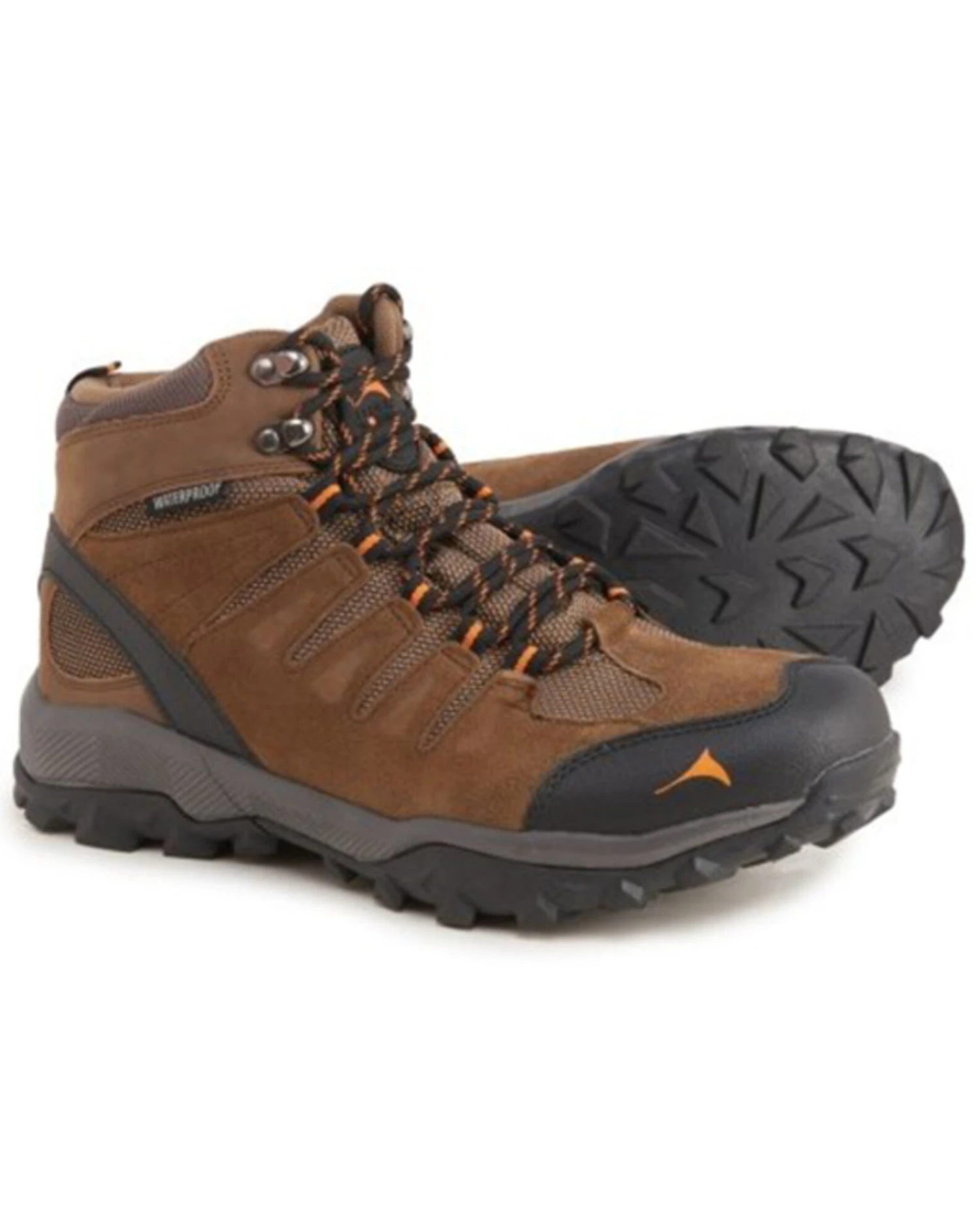 Pacific Mountain Men's Boulder Waterproof Hiking Boots - Soft Toe 1 Pacific Mountain Men's Boulder Waterproof Hiking Boots - Soft Toe