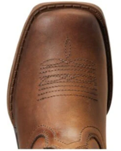 Ariat Boys' Anthem Patriot Easy Fit Distressed Brown Full-Grain Western Boot - Square Toe 9 Ariat Boys' Anthem Patriot Easy Fit Distressed Brown Full-Grain Western Boot - Square Toe -Western Cowboy Clothing Shop 2000357345 200 P4