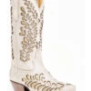 Caborca Silver By Liberty Black Women's Ely Inlay Western Boots - Snip Toe