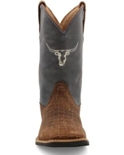 Twisted X Boys' Top Hand Western Boots - Broad Square Toe  -Western Cowboy Clothing Shop 2000358026 907 P4