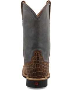Twisted X Boys' Top Hand Western Boots - Broad Square Toe  -Western Cowboy Clothing Shop 2000358026 907 P5