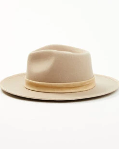 Shyanne Women's Pinch Wool Felt Fedora Hat  -Western Cowboy Clothing Shop 2000358124 250 P3