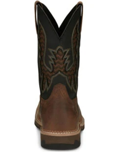 Justin Men's Stampede Bolt Pull On Western Work Boots - Nano Composite Toe  -Western Cowboy Clothing Shop 2000359245 200 P5