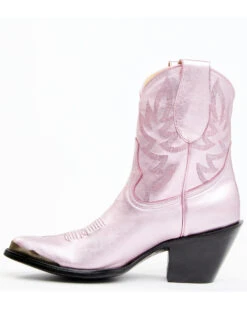 Idyllwind Women's Tickled Pink Metallic Leather Fashion Western Booties - Medium Toe  -Western Cowboy Clothing Shop 2000359732 650 P3