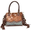 Myra Bag Women's Cowhide Satchel