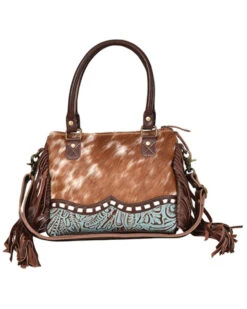Myra Bag Women's Cowhide Satchel