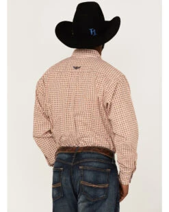 Ariat Men's Relentless Braiding Stretch Geo Print Long Sleeve Button Down Western Shirt  -Western Cowboy Clothing Shop 2000363141 710 P4