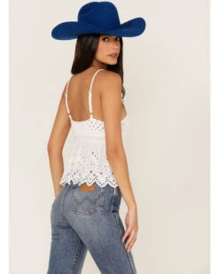 Shyanne Women's Mirror Eyelet Tank 7 Shyanne Women's Mirror Eyelet Tank -Western Cowboy Clothing Shop 2000364753 100 P4