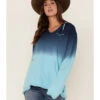 Kimes Ranch Women's Sante Fe Dip Dye Sweatshirt Hoodie