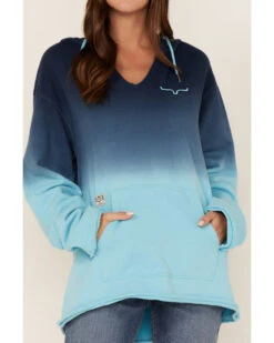 Kimes Ranch Women's Sante Fe Dip Dye Sweatshirt Hoodie -Western Cowboy Clothing Shop 2000365880 410 P3
