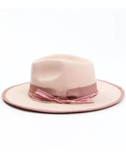 Shyanne Women's Rancher Tonal Ribbons & Beads Fedora Hat -Western Cowboy Clothing Shop 2000366125 650 P3
