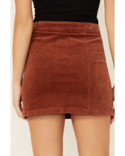 Wishlist Women's Side Button Corduroy Mini Skirt 7 Wishlist Women's Side Button Corduroy Mini Skirt -Western Cowboy Clothing Shop 2000366226 290 P4