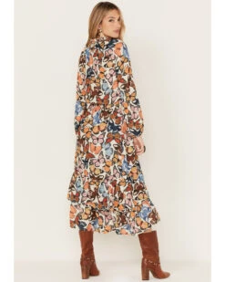 Show Me Your Mumu Women's Cait Butterfly Print Midi Dress -Western Cowboy Clothing Shop 2000368260 900 P4