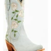Liberty Black Women's Nina Rose Embroidery Western Boots - Snip Toe
