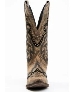 Laredo Women's Skyla Floral Studded Western Performance Boots - Snip Toe  -Western Cowboy Clothing Shop 2000371067 201 P4