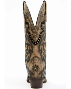Laredo Women's Skyla Floral Studded Western Performance Boots - Snip Toe  -Western Cowboy Clothing Shop 2000371067 201 P5
