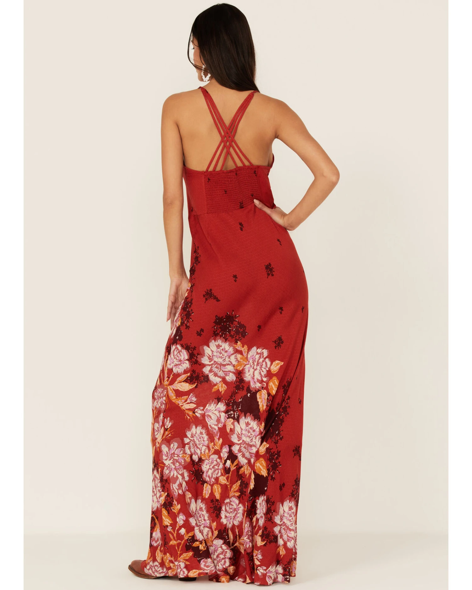 Free People Women's Get To You Floral Print Maxi Dress 4 Free People Women's Get To You Floral Print Maxi Dress - Image 4