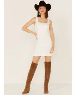 Sadie & Sage Women's Afton Denim Sleeveless Mini Dress