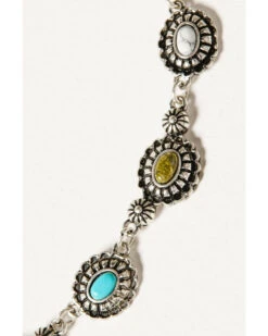 Shyanne Women's Bisbee Falls Concho Choker Necklace Set -Western Cowboy Clothing Shop 2000373639 040 P3