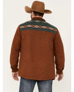 Moonshine Spirit Men's Jarvis Southwestern Wool Shacket -Western Cowboy Clothing Shop 2000373955 200 P4