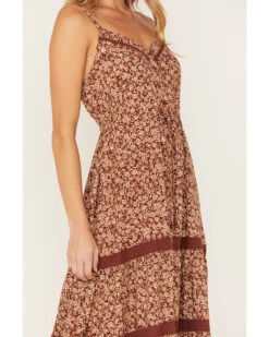 Idyllwind Women's Floral Print Tiered Maxi Dress -Western Cowboy Clothing Shop 2000374253 213 P4