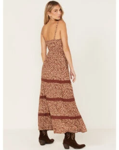 Idyllwind Women's Floral Print Tiered Maxi Dress -Western Cowboy Clothing Shop 2000374253 213 P5