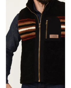 Pendleton Men's Ridgeline Striped Fleece Vest  -Western Cowboy Clothing Shop 2000374622 001 P3