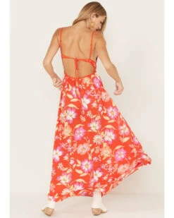 Free People Women's Wisteria Floral Print Maxi Dress -Western Cowboy Clothing Shop 2000374747 800 P4